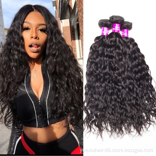 Water wave hair wigs natural color Ombre piano color factory supplier 13*4 4*4 150% 180% 200% 250% density